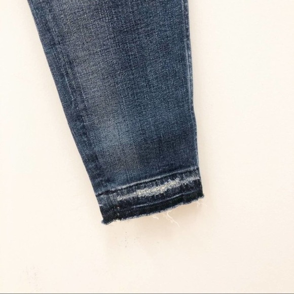 MADEWELL 9” Skinny Rip & Repair Blue Jeans Size 23 NEW - Picture 6 of 13